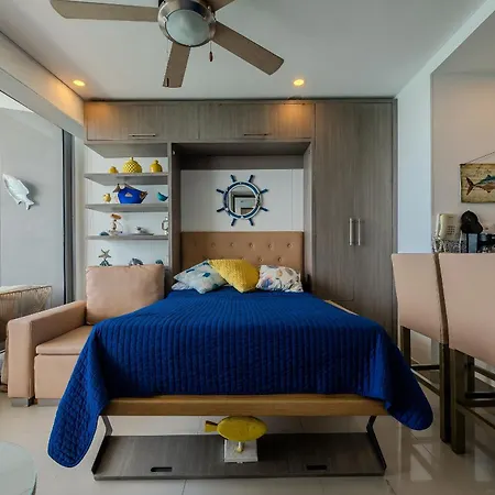 Piso 27 - Espectacular En Bocagrande Apartamento Cartagena