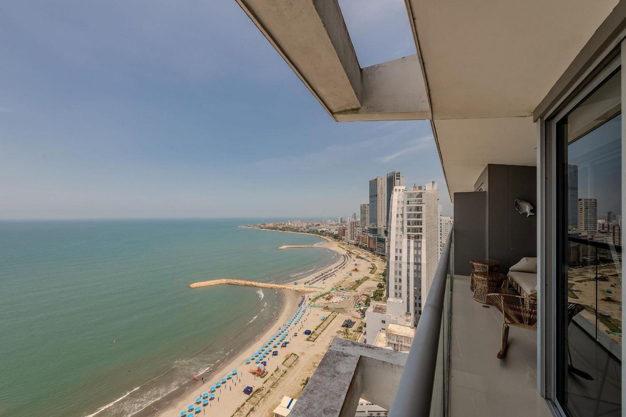 Piso 27 - Espectacular En Bocagrande Apartamento Cartagena